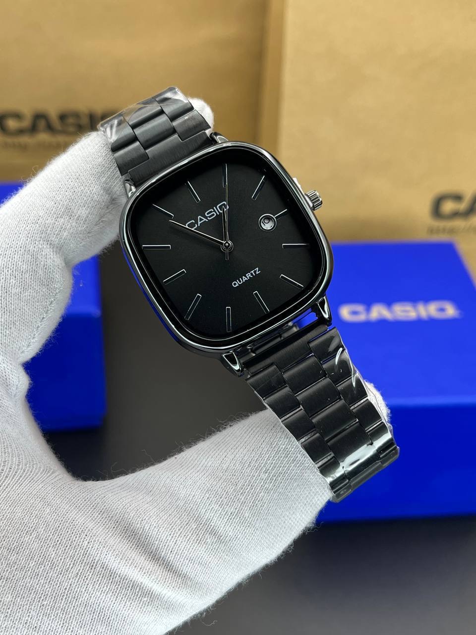 ساعت مردانه کاسیو مربعی، ساعت مچی مردانه casio