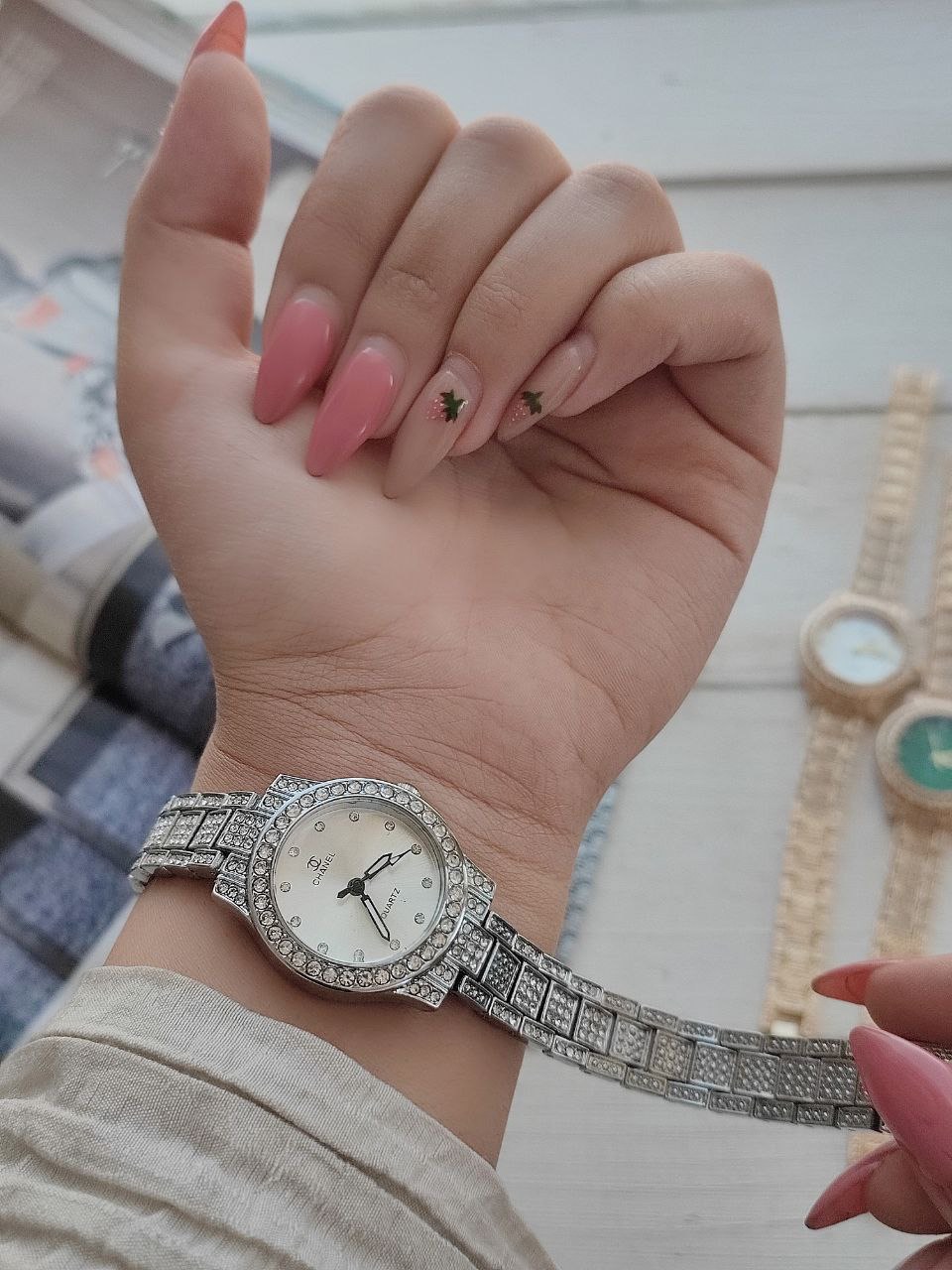 ساعت زنانه مارک چنل کیفیت عالی